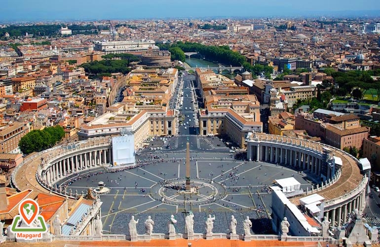 میدان سن پیتر (Saint Peter’s Square) واتیکان